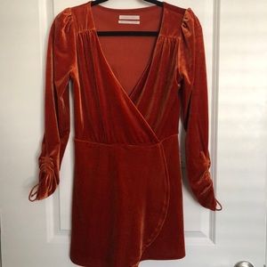 NWT UO Velvet Romper